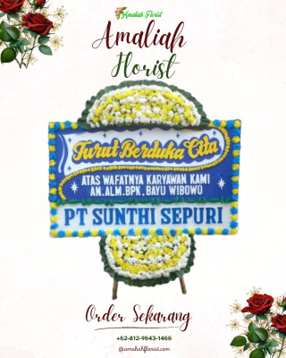 Papan Bunga Duka di Tirtohargo