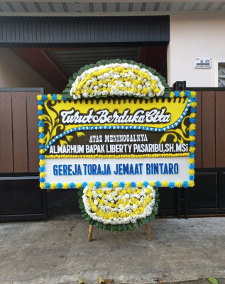 Papan Bunga Duka di Tirtohargo