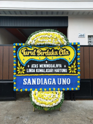 Papan Bunga Duka di Tirtohargo